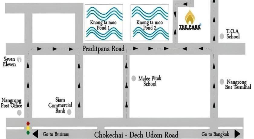 The Park Nangrong Resort Bagian luar foto